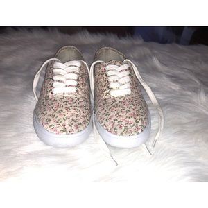 Mossimo brand floral shoes
